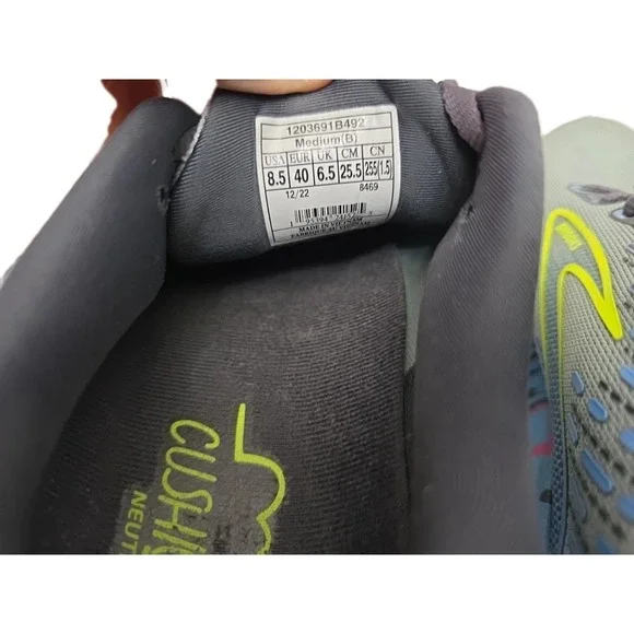 Brooks Glycerin 20 Jadeite Alaskan Blue Ebony Women's Size 8.5 Running Shoes - Picture 7 of 8